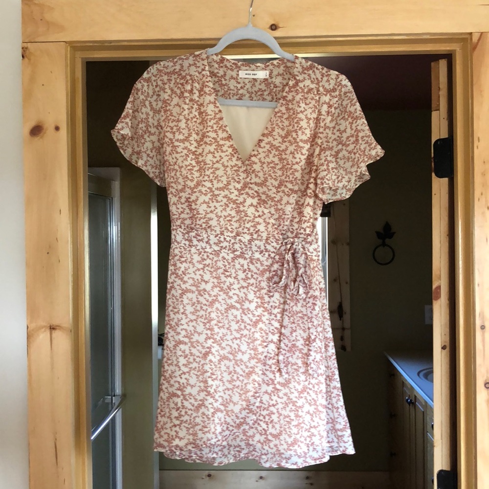 Mod Ref wrap dress.
